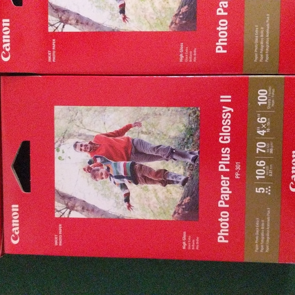 Cannon Photo Paper Plus Glossy II